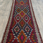 Afghan Soumak Kilim Runner