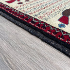 89 x 64 cm | Afghan Soviet War Rug - Khorasan Rugs