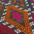Afghan Soumak Kilim Runner