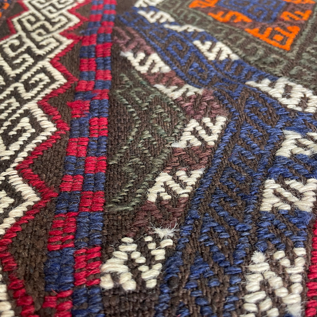 Afghan Soumak Kilim Runner