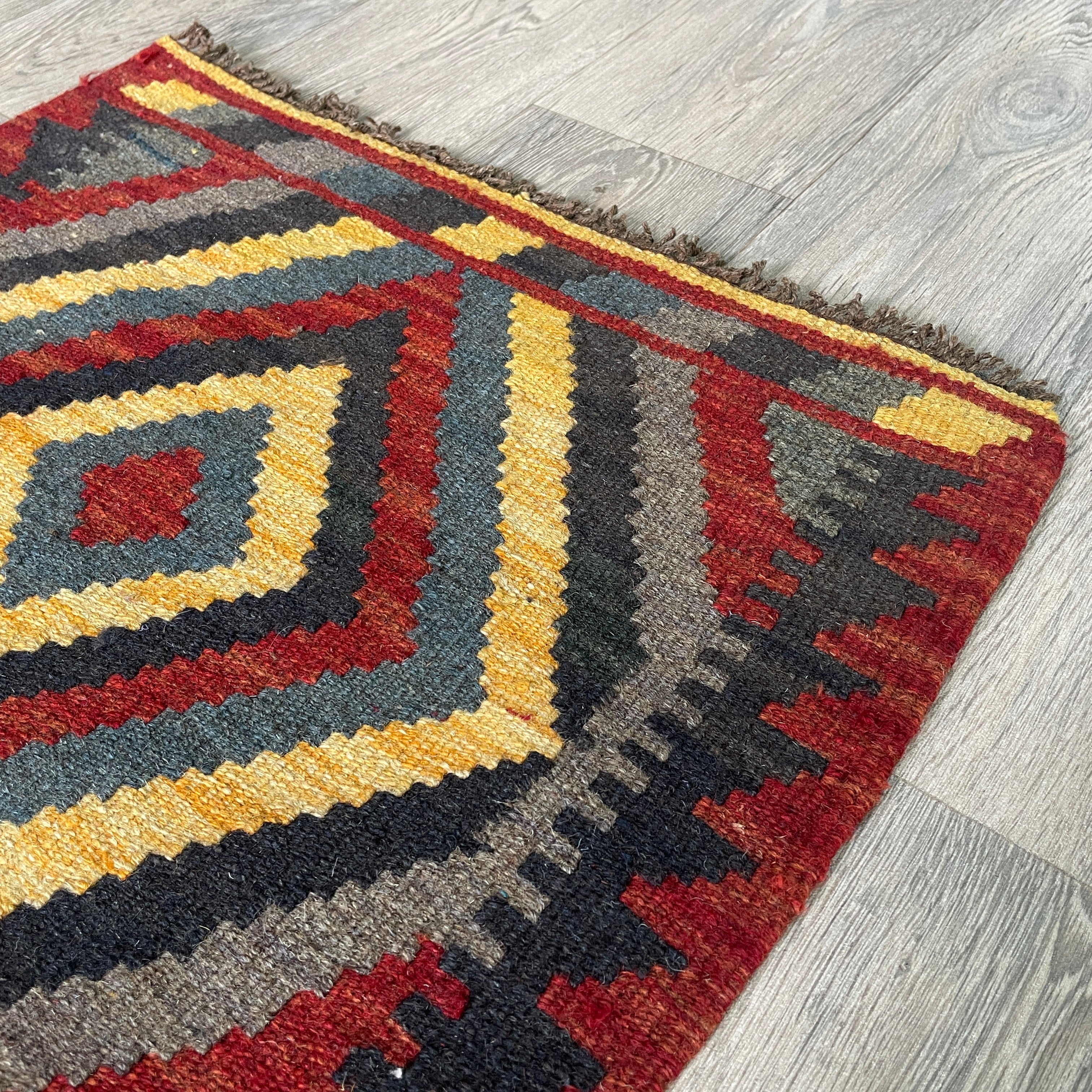 Afghan Kilim Door Mat