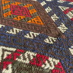 Afghan Soumak Kilim Runner