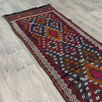 Afghan Soumak Kilim Runner