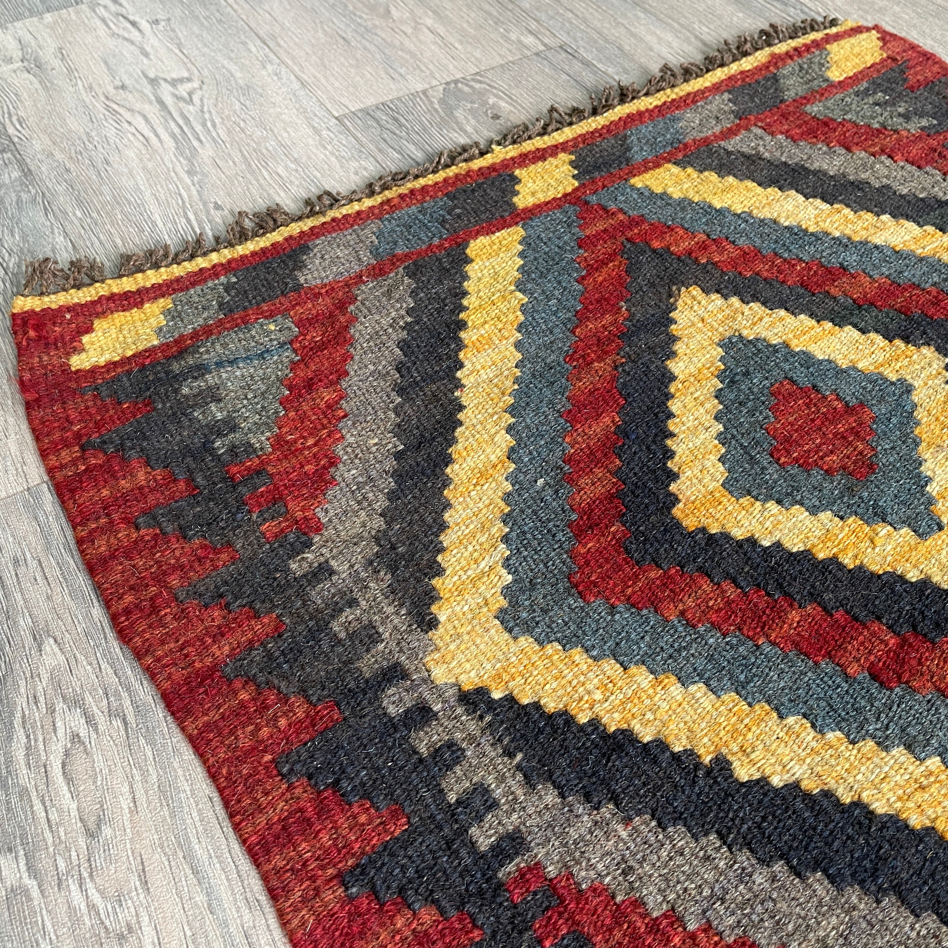 Afghan Kilim Door Mat