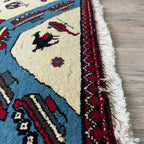89 x 64 cm | Afghan Soviet War Rug - Khorasan Rugs
