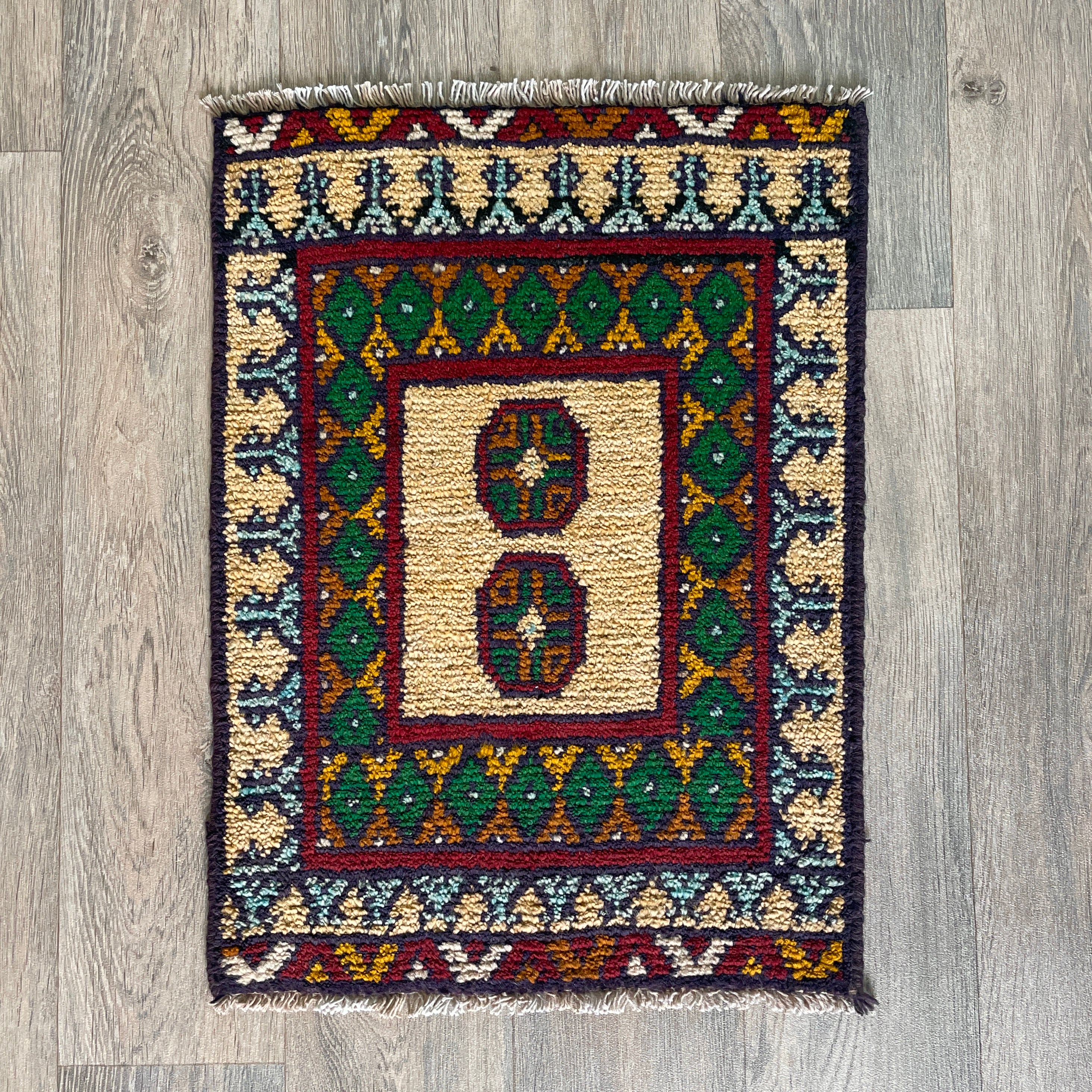 Afghan Aqcha Door Mat