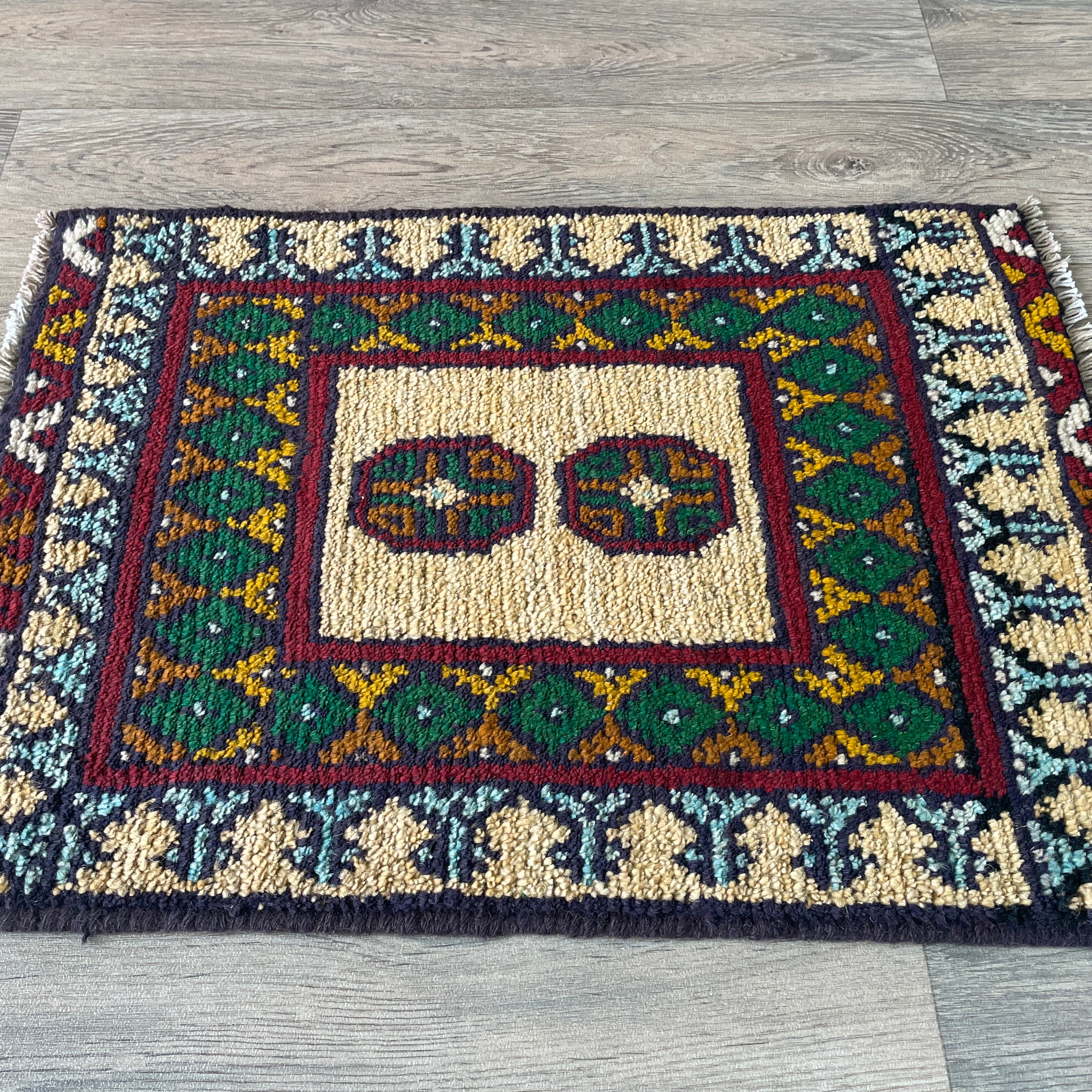 Afghan Aqcha Door Mat
