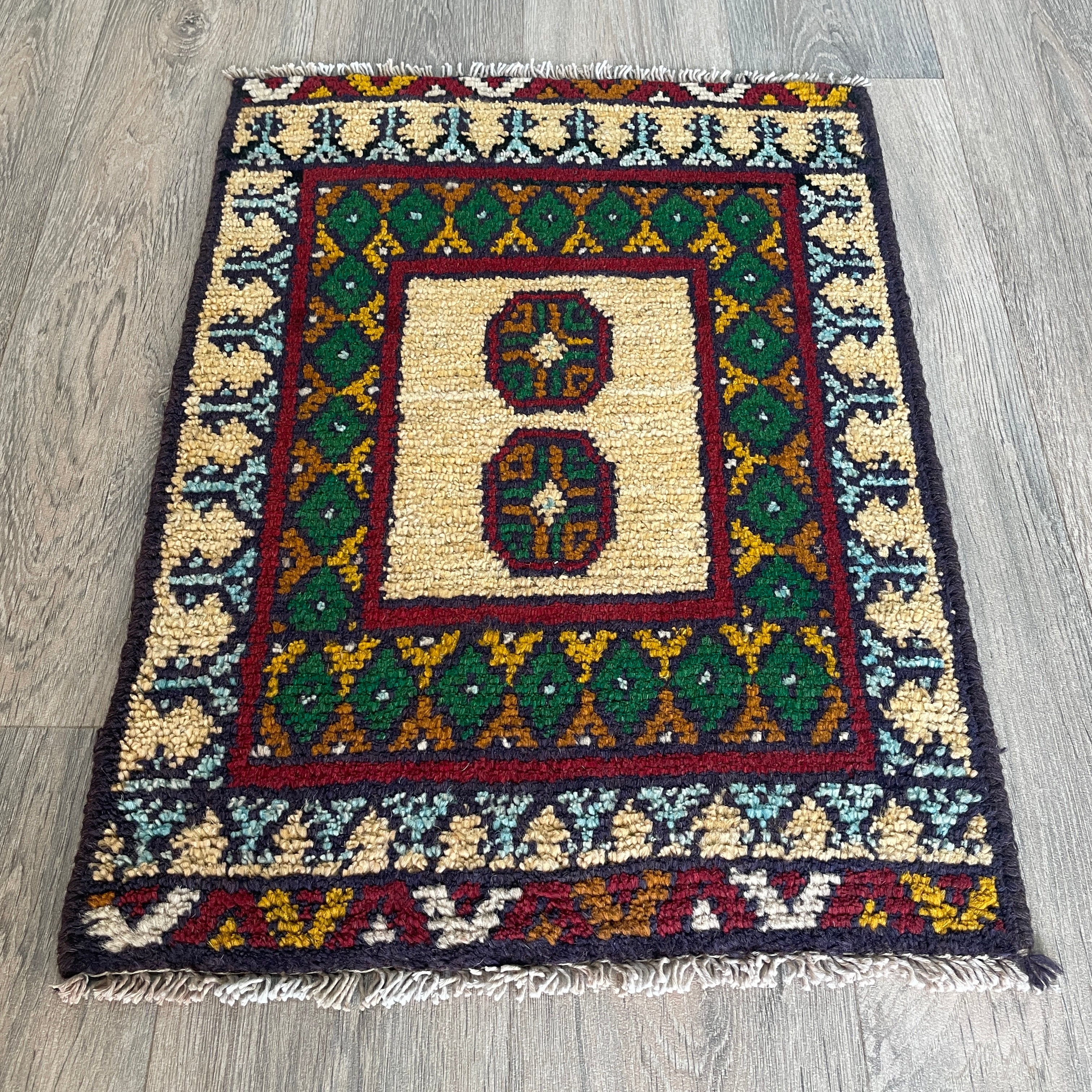 Afghan Aqcha Door Mat