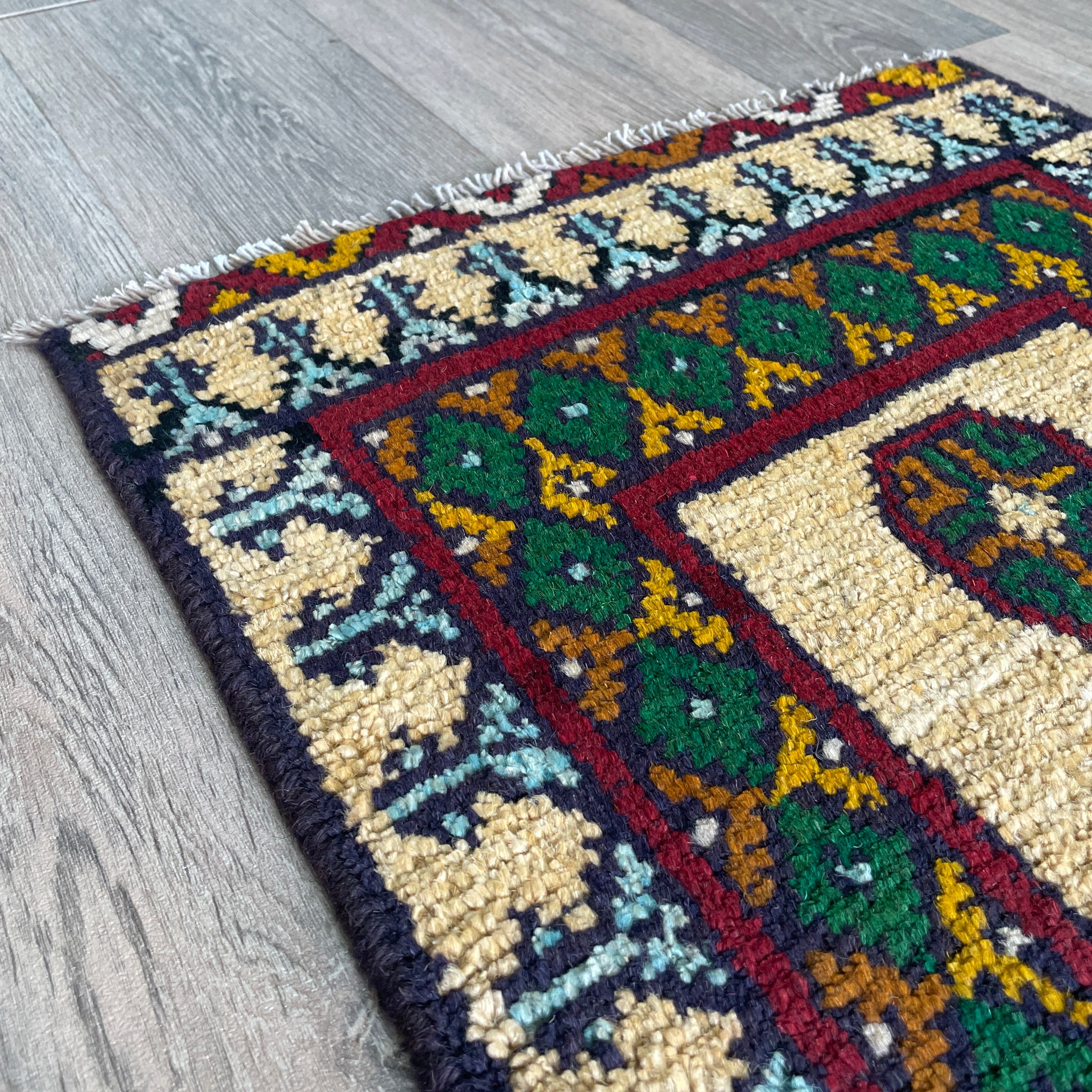 Afghan Aqcha Door Mat