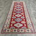 249 x 93 cm | Afghan Kazak Yakash Runner - Khorasan Rugs