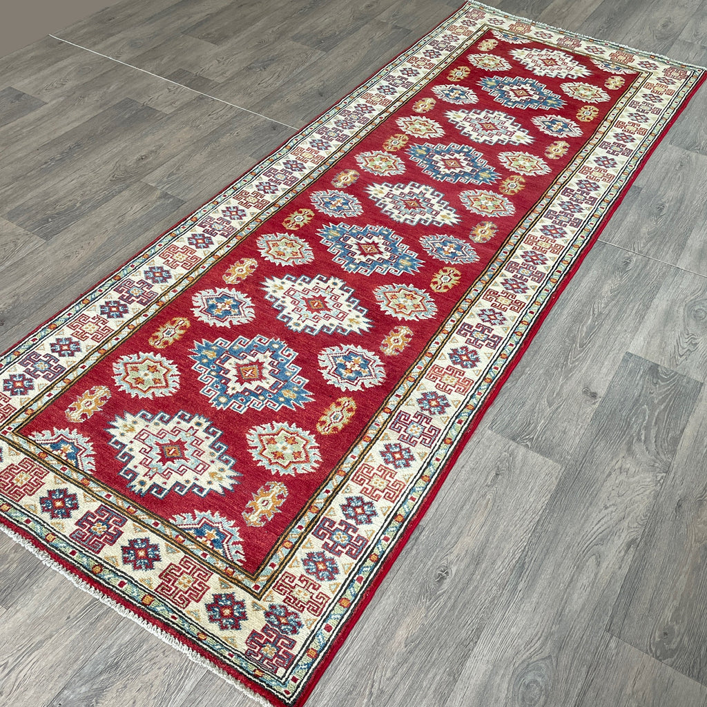 249 x 93 cm | Afghan Kazak Yakash Runner - Khorasan Rugs