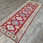 249 x 93 cm | Afghan Kazak Yakash Runner - Khorasan Rugs