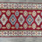 249 x 93 cm | Afghan Kazak Yakash Runner - Khorasan Rugs