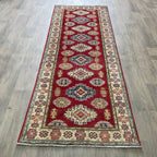 249 x 93 cm | Afghan Kazak Yakash Runner - Khorasan Rugs