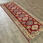 249 x 93 cm | Afghan Kazak Yakash Runner - Khorasan Rugs