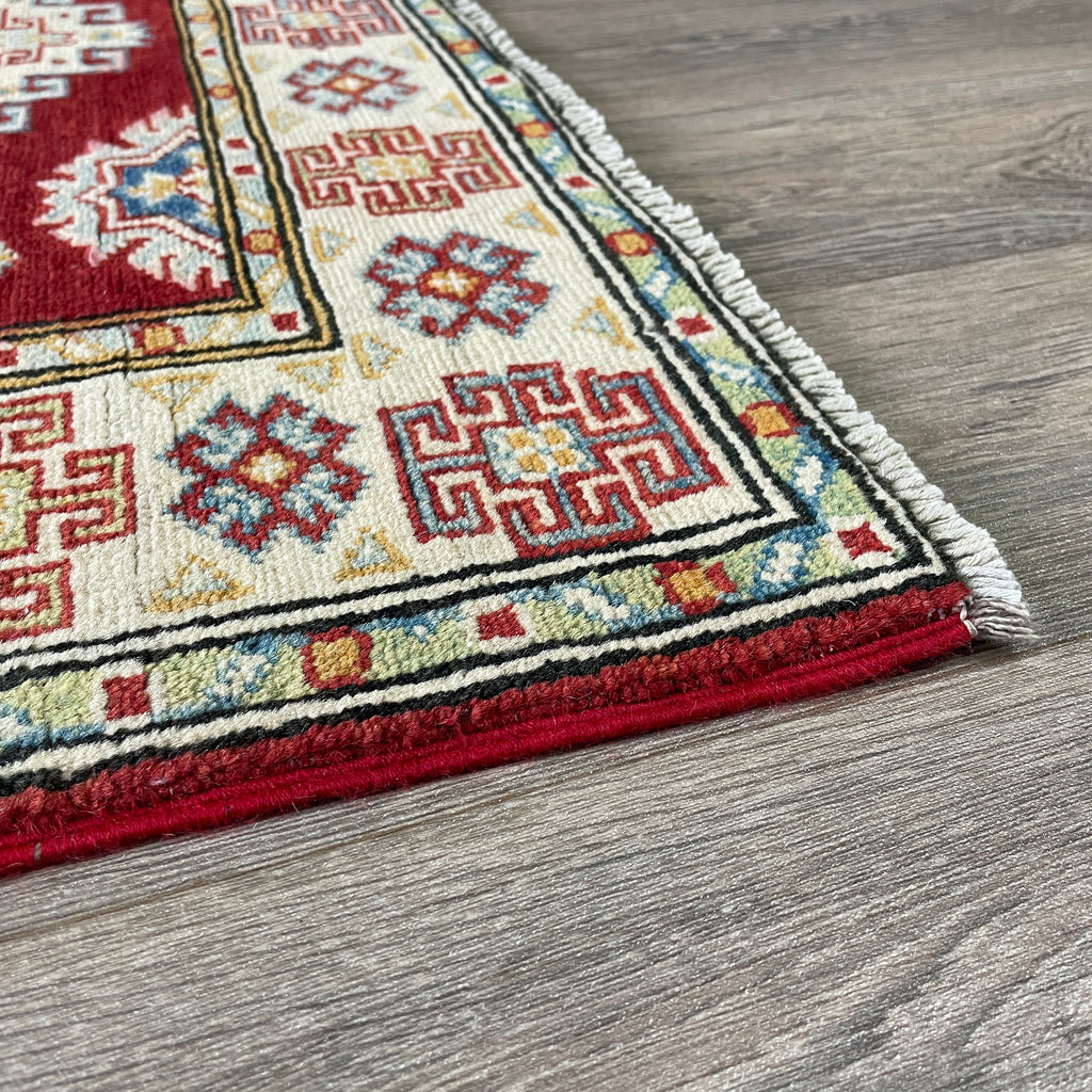 249 x 93 cm | Afghan Kazak Yakash Runner - Khorasan Rugs
