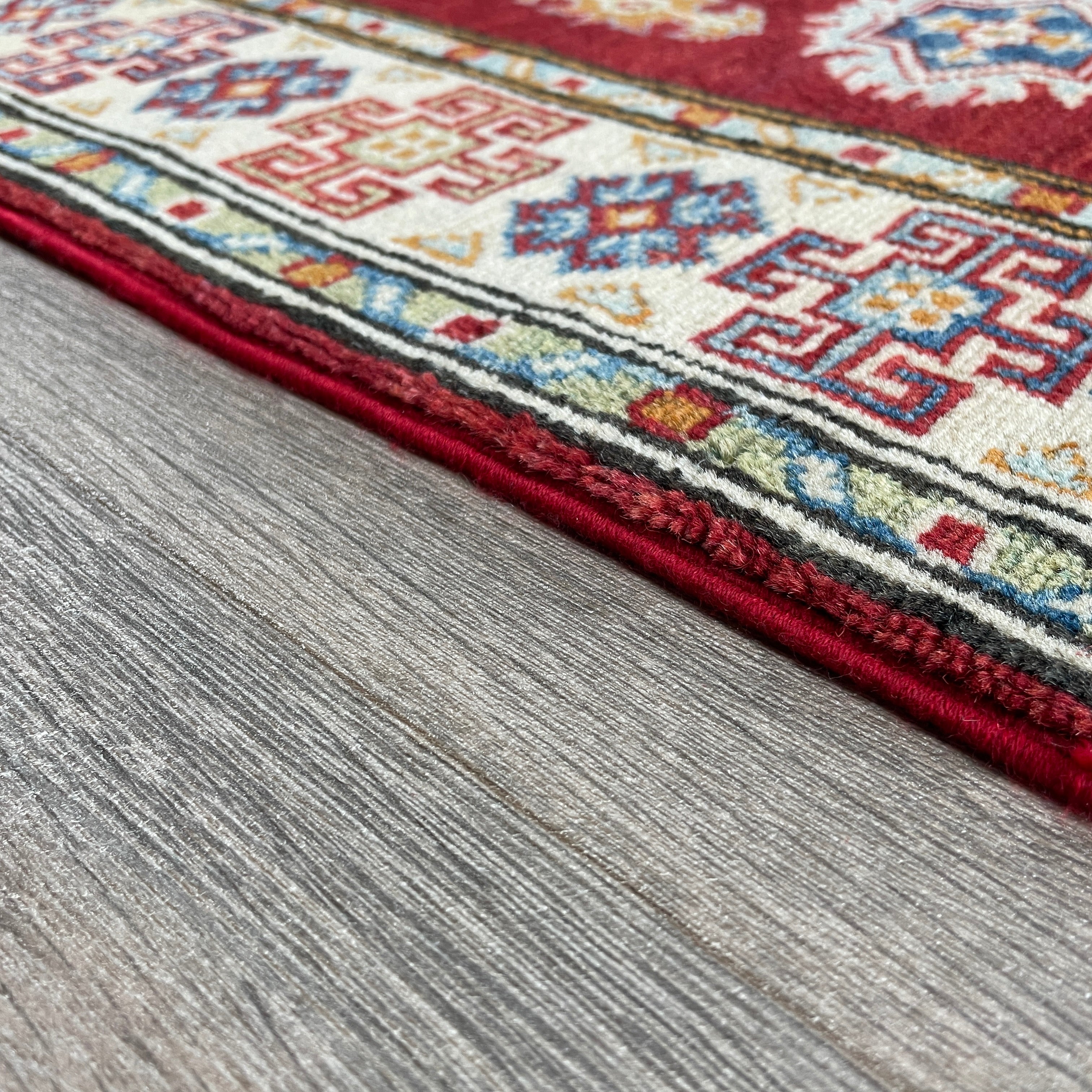 249 x 93 cm | Afghan Kazak Yakash Runner - Khorasan Rugs