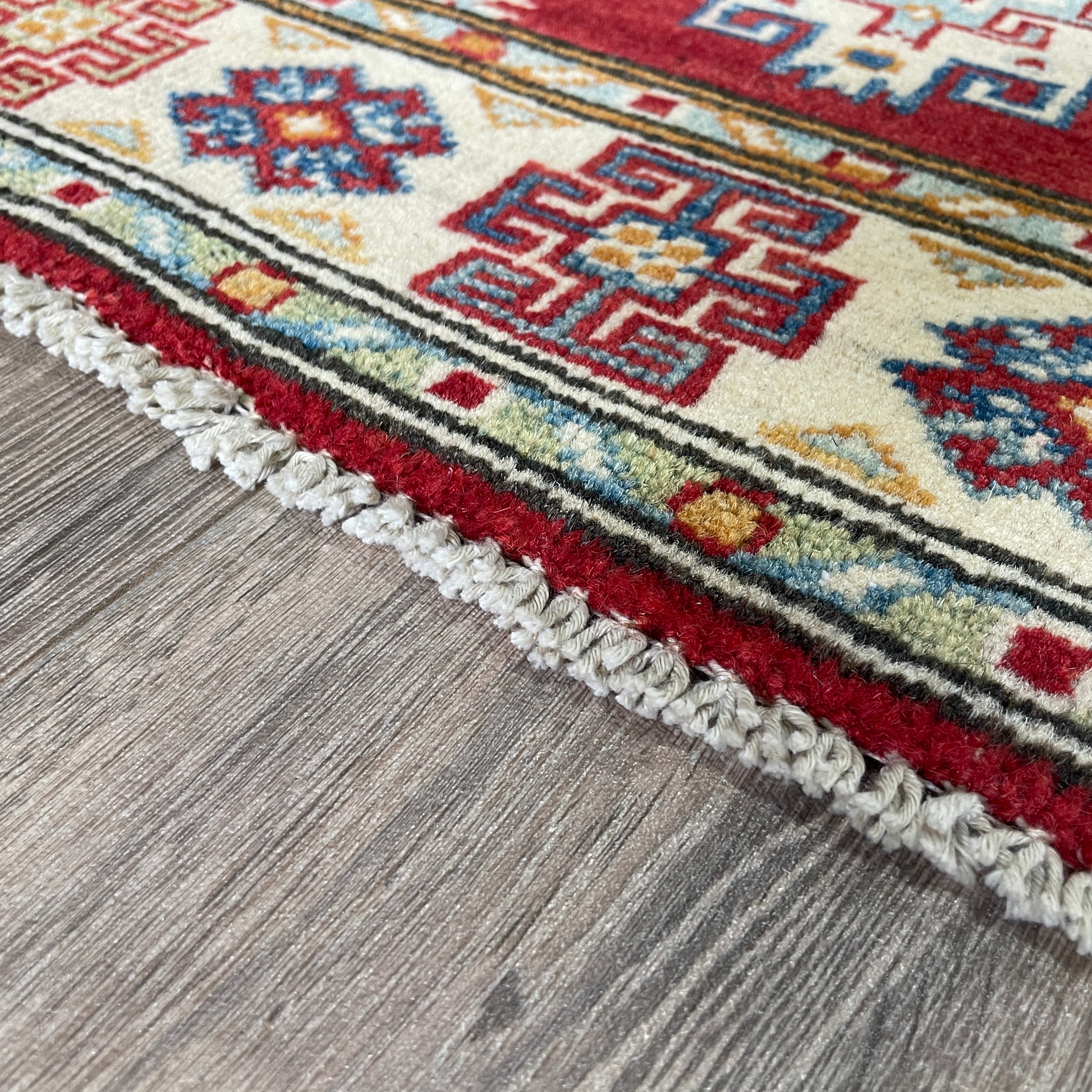 249 x 93 cm | Afghan Kazak Yakash Runner - Khorasan Rugs