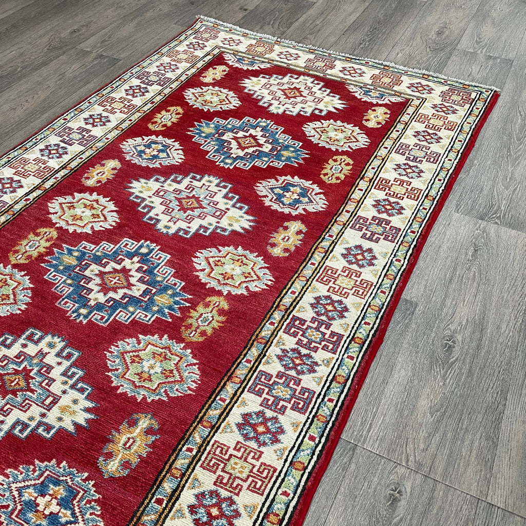 249 x 93 cm | Afghan Kazak Yakash Runner - Khorasan Rugs