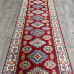 249 x 93 cm | Afghan Kazak Yakash Runner - Khorasan Rugs