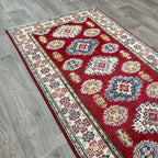 249 x 93 cm | Afghan Kazak Yakash Runner - Khorasan Rugs