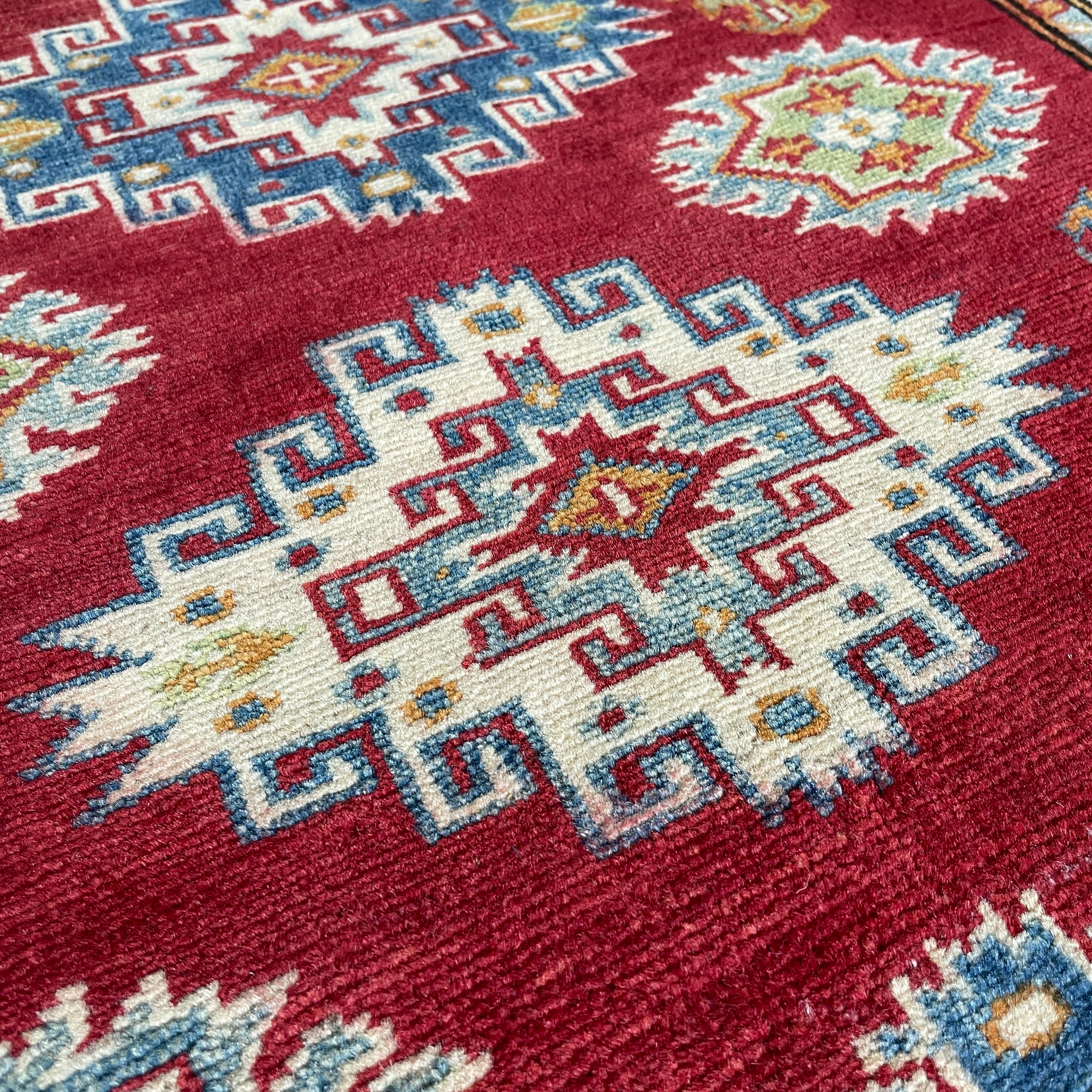 249 x 93 cm | Afghan Kazak Yakash Runner - Khorasan Rugs