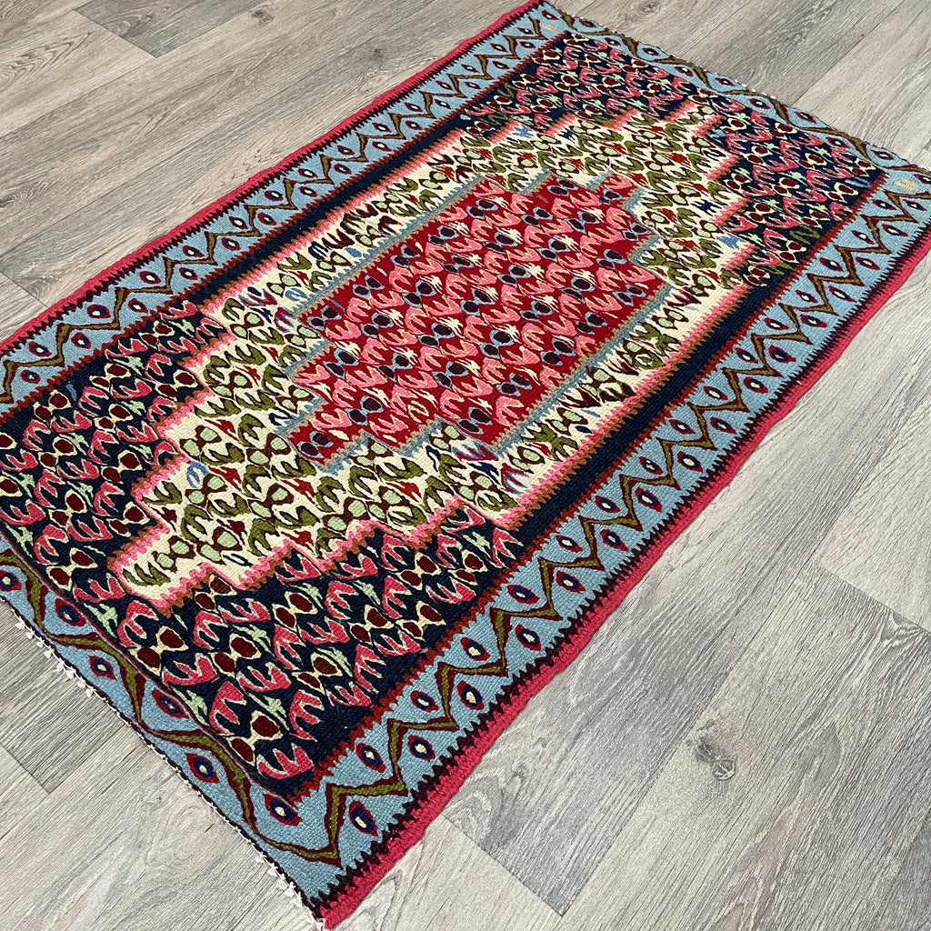 Persian Senneh Kilim Rug