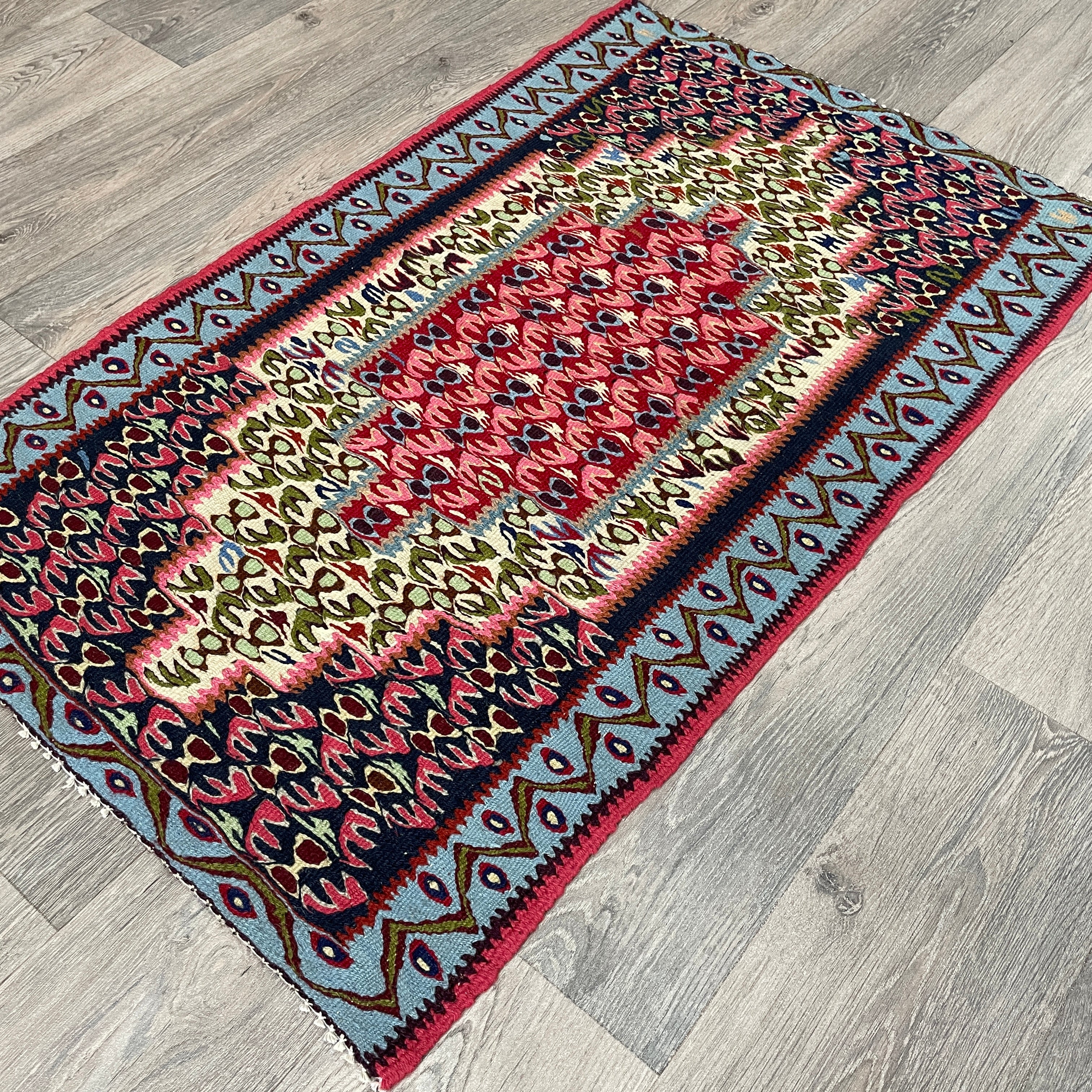 Persian Senneh Kilim Rug