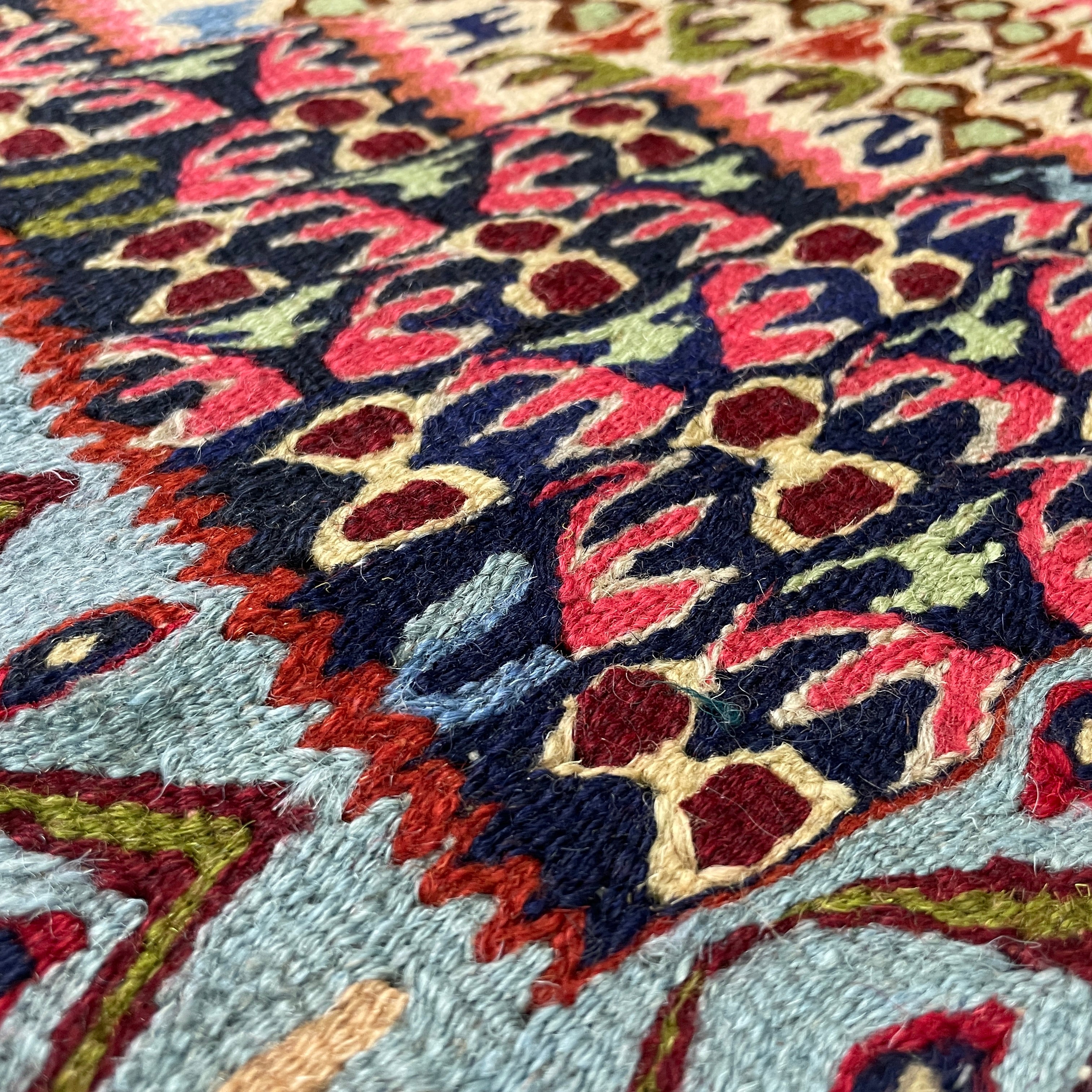 Persian Senneh Kilim Rug