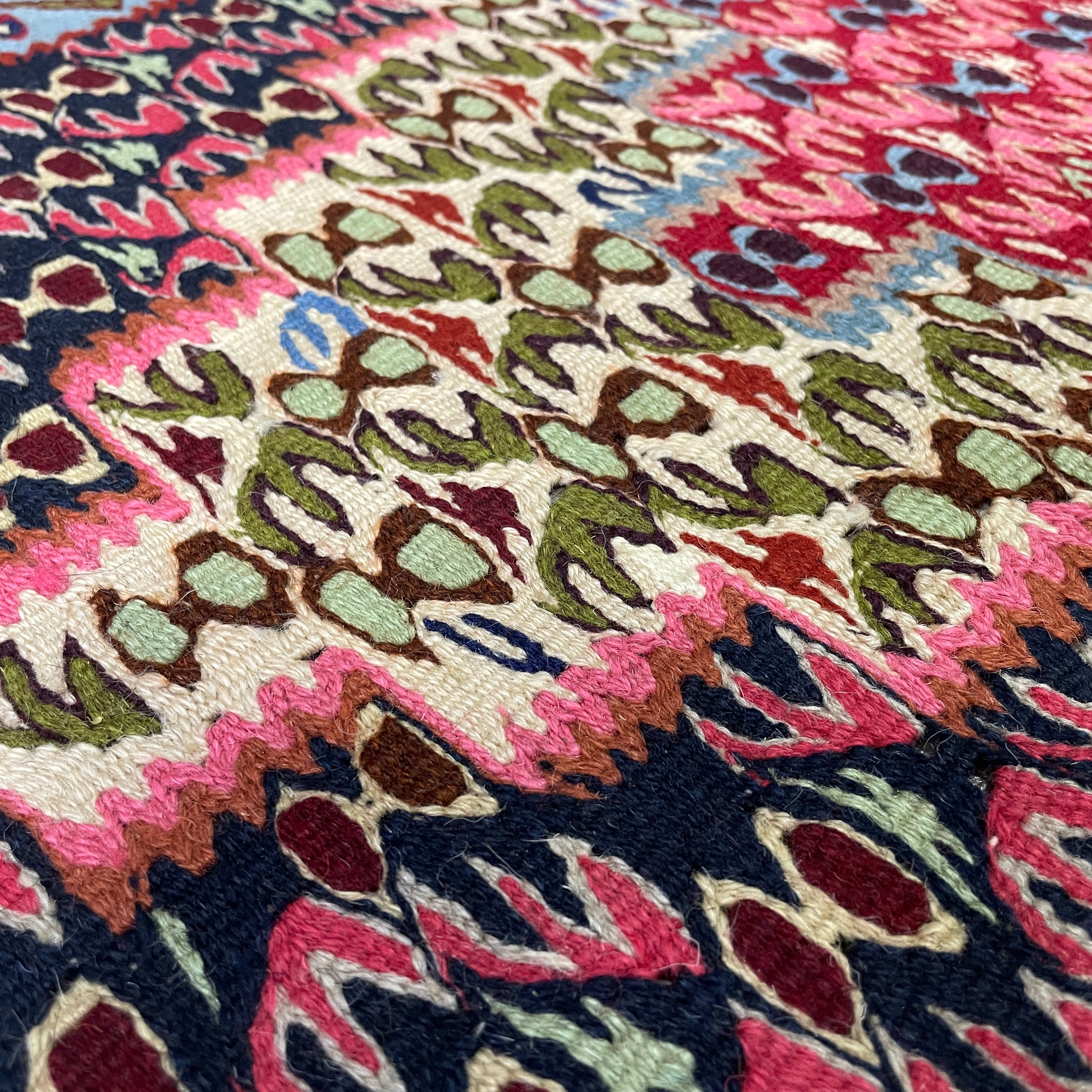 Persian Senneh Kilim Rug