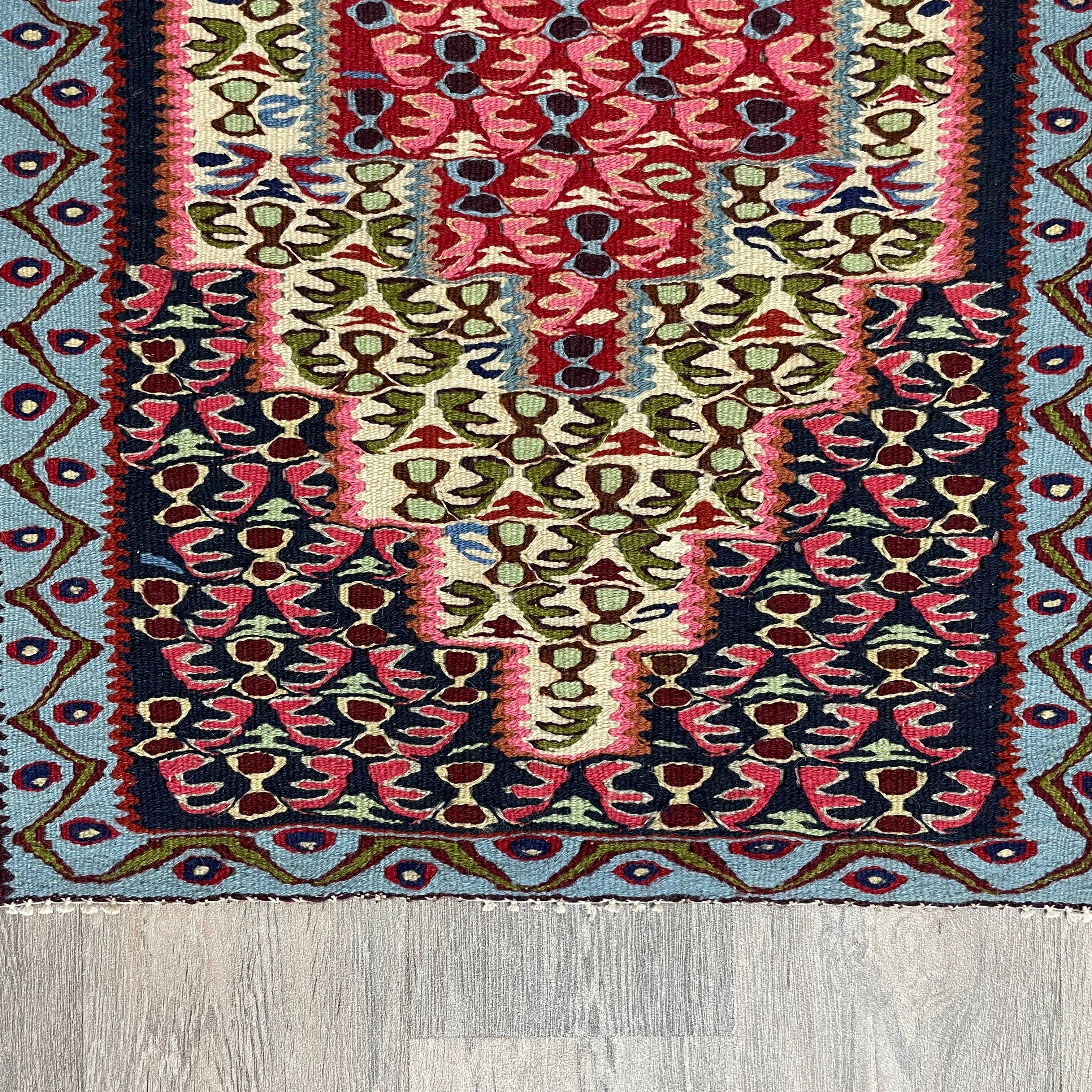Persian Senneh Kilim Rug