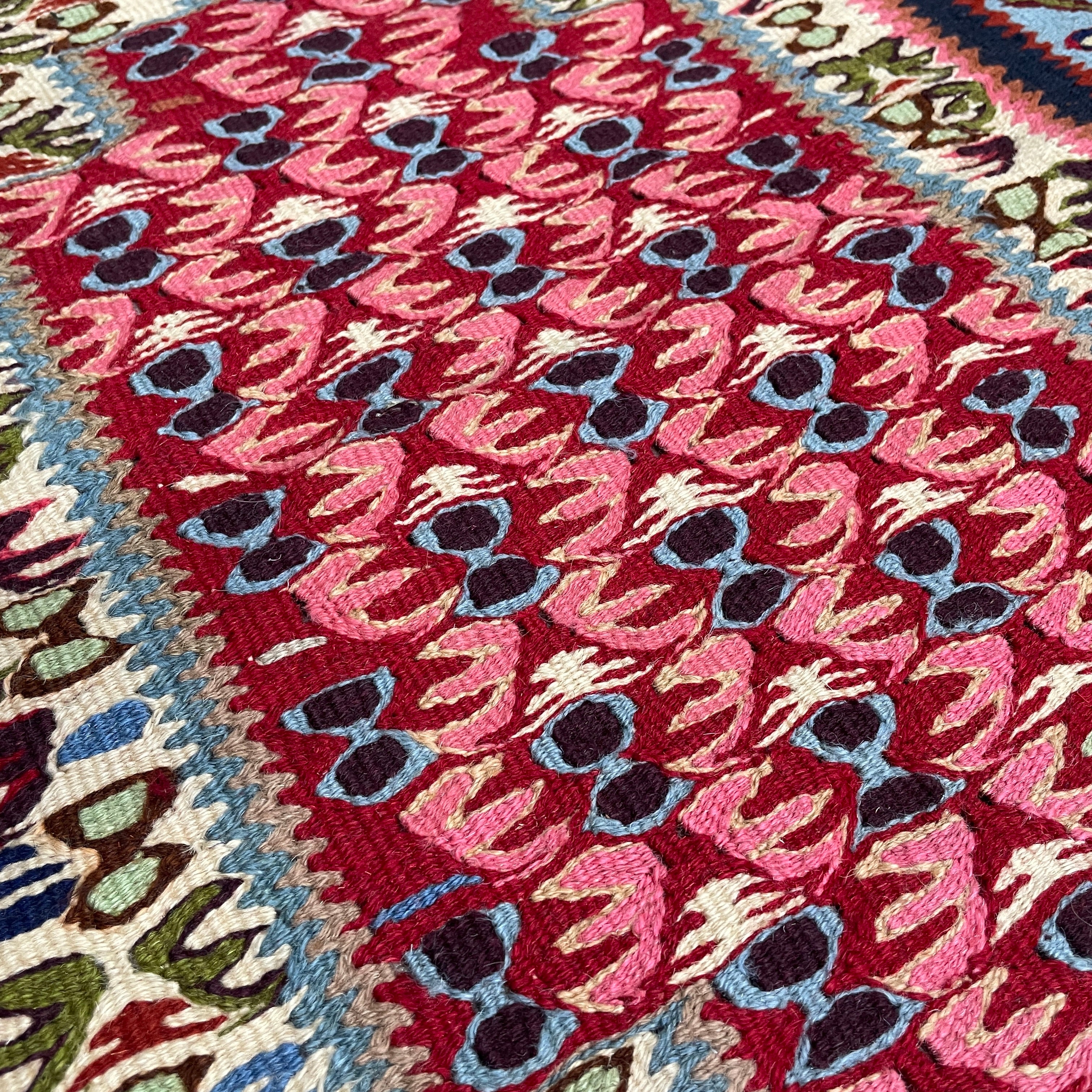Persian Senneh Kilim Rug