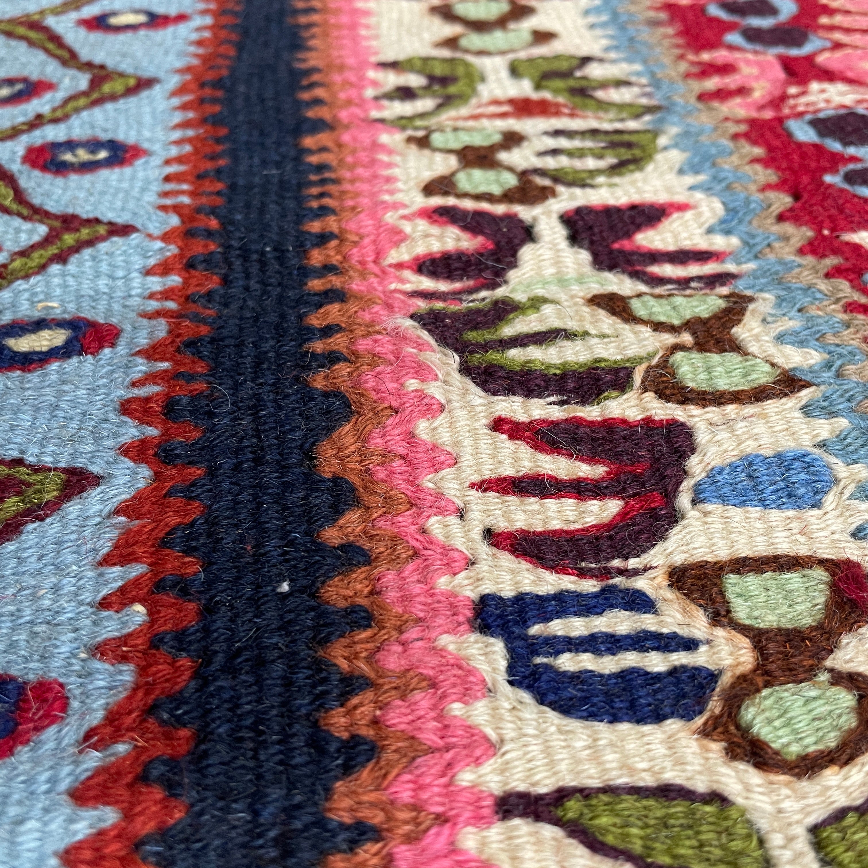 Persian Senneh Kilim Rug
