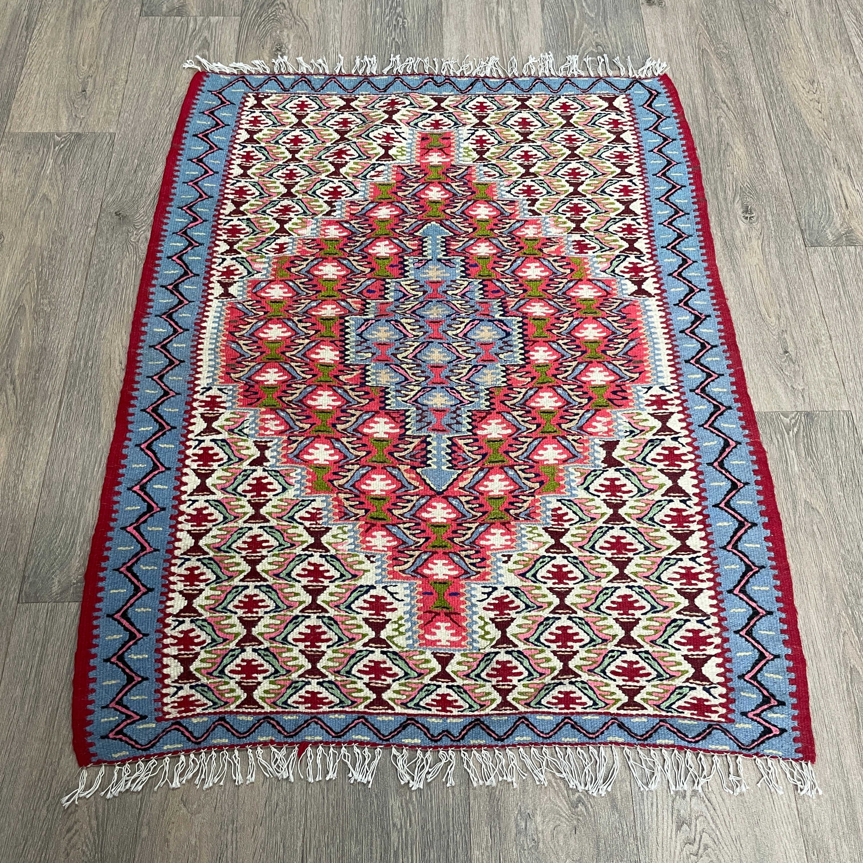 Persian Senneh Kilim Rug