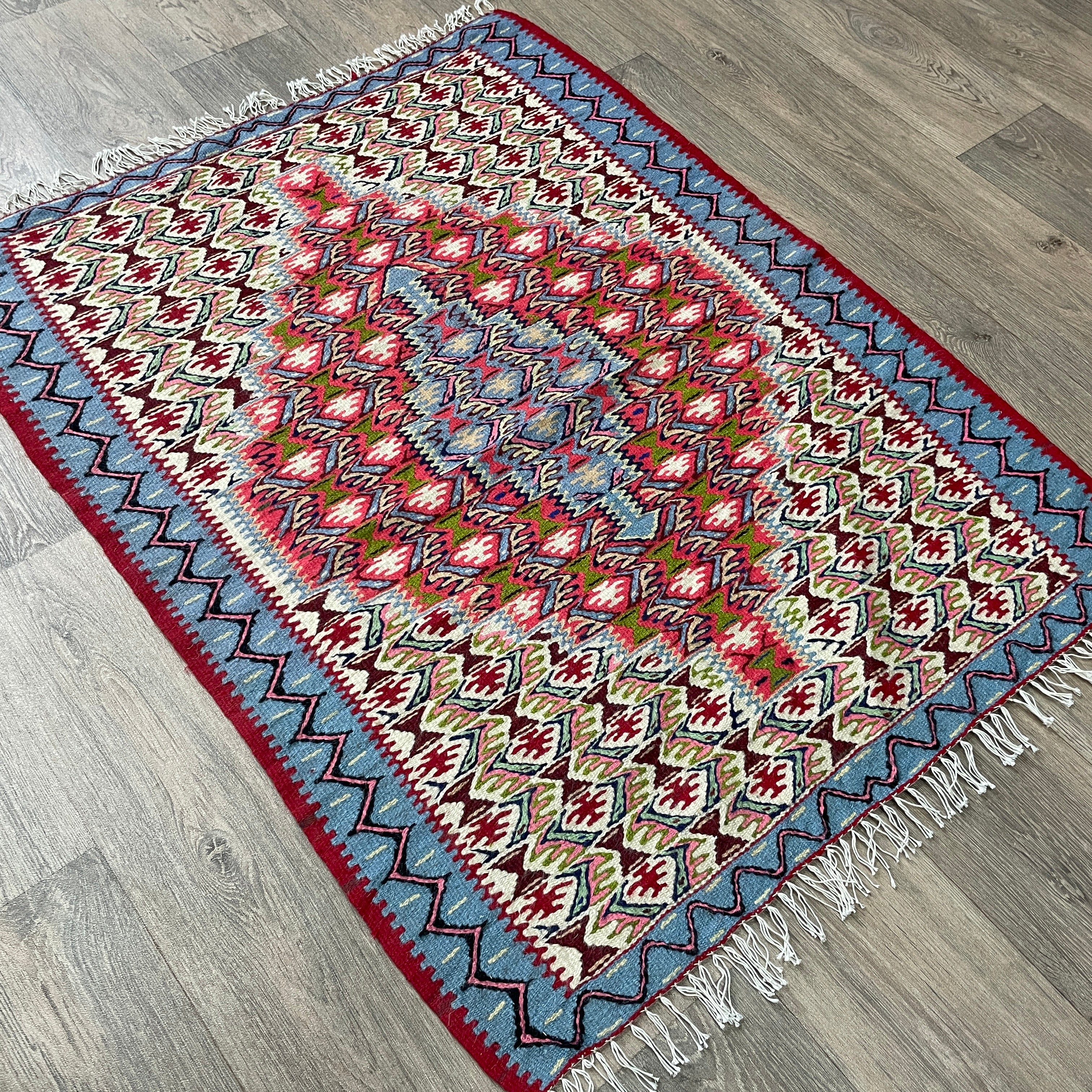 Persian Senneh Kilim Rug