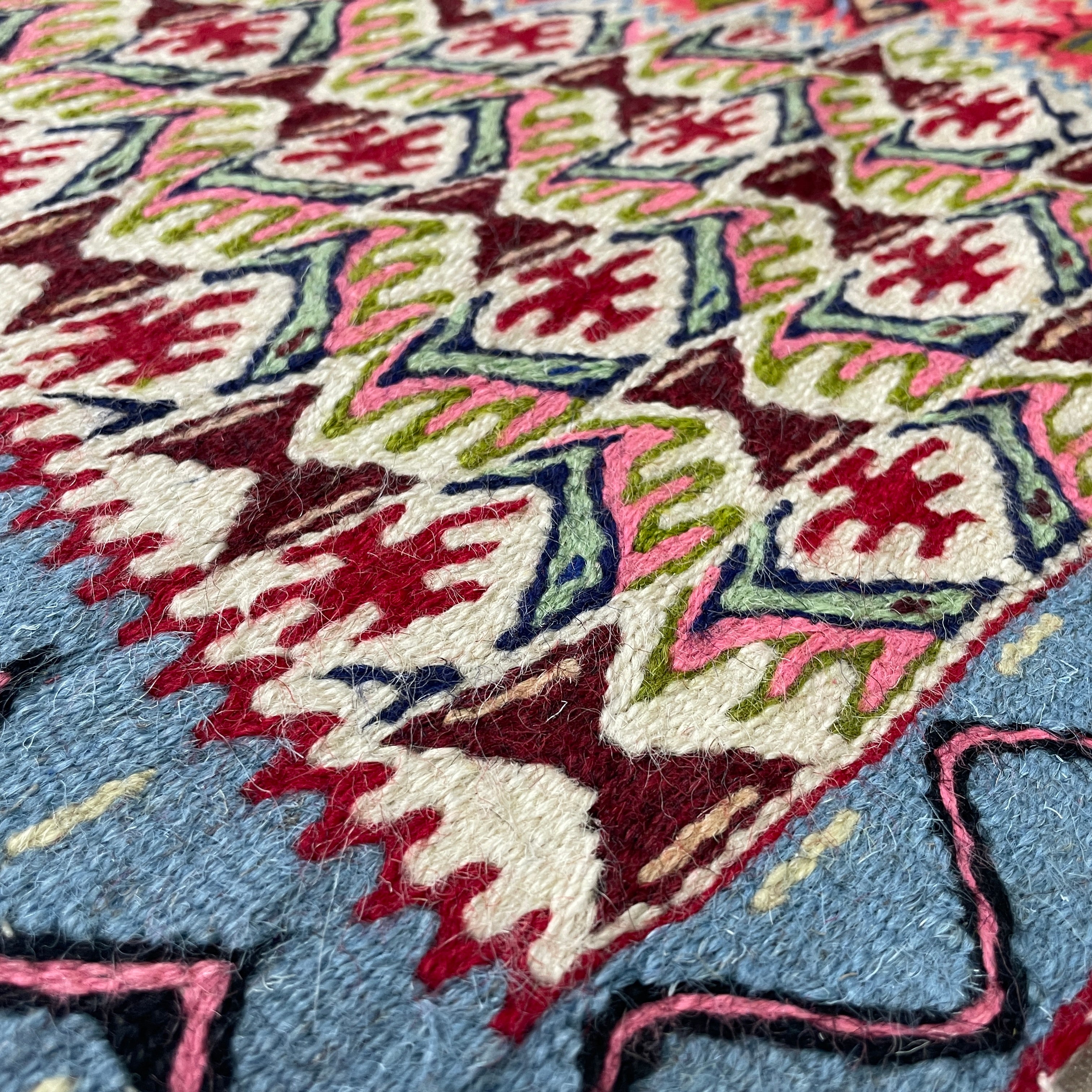 Persian Senneh Kilim Rug