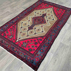 Old Persian Hamadan Rug c. 1970