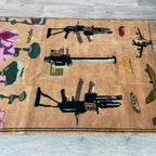 163 x 99 cm | Afghan War Rug