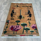 163 x 99 cm | Afghan War Rug