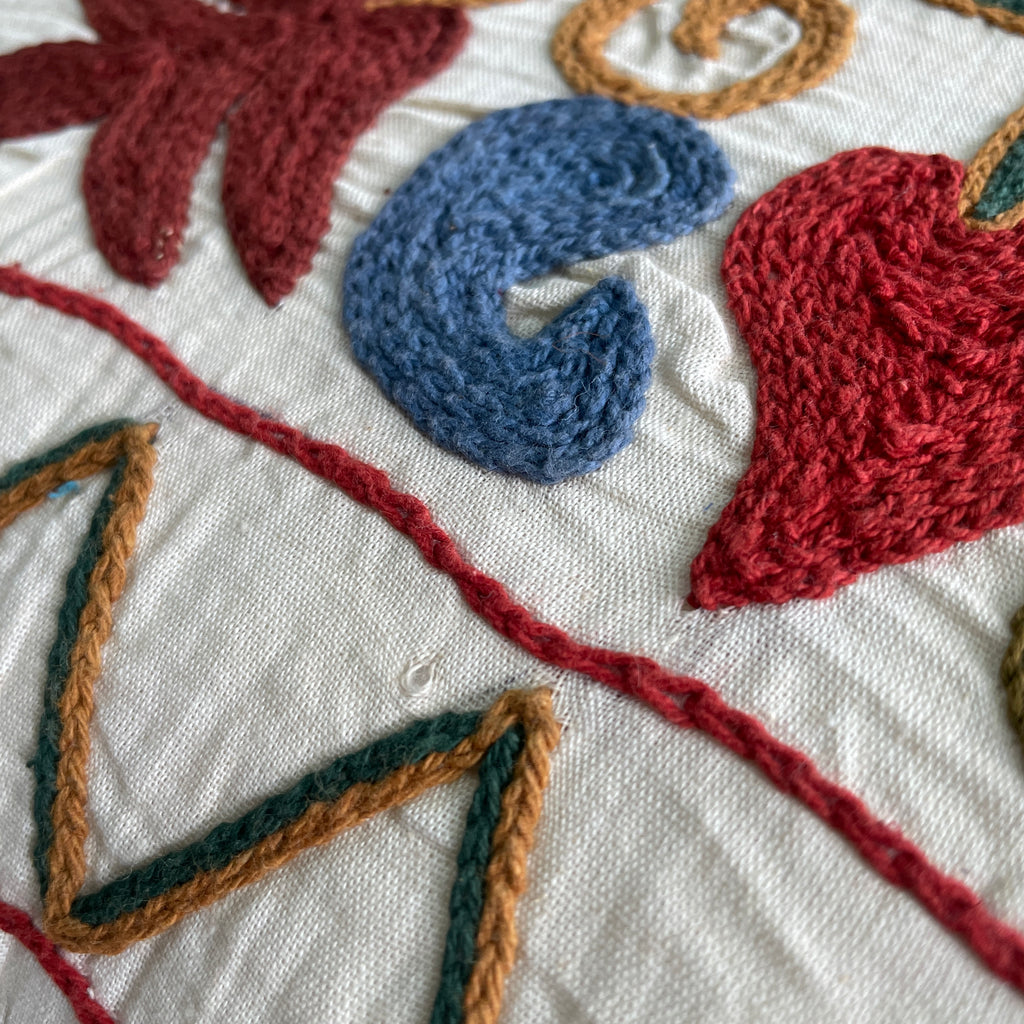 Afghan Suzani Cushion Cover