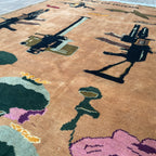 163 x 99 cm | Afghan War Rug