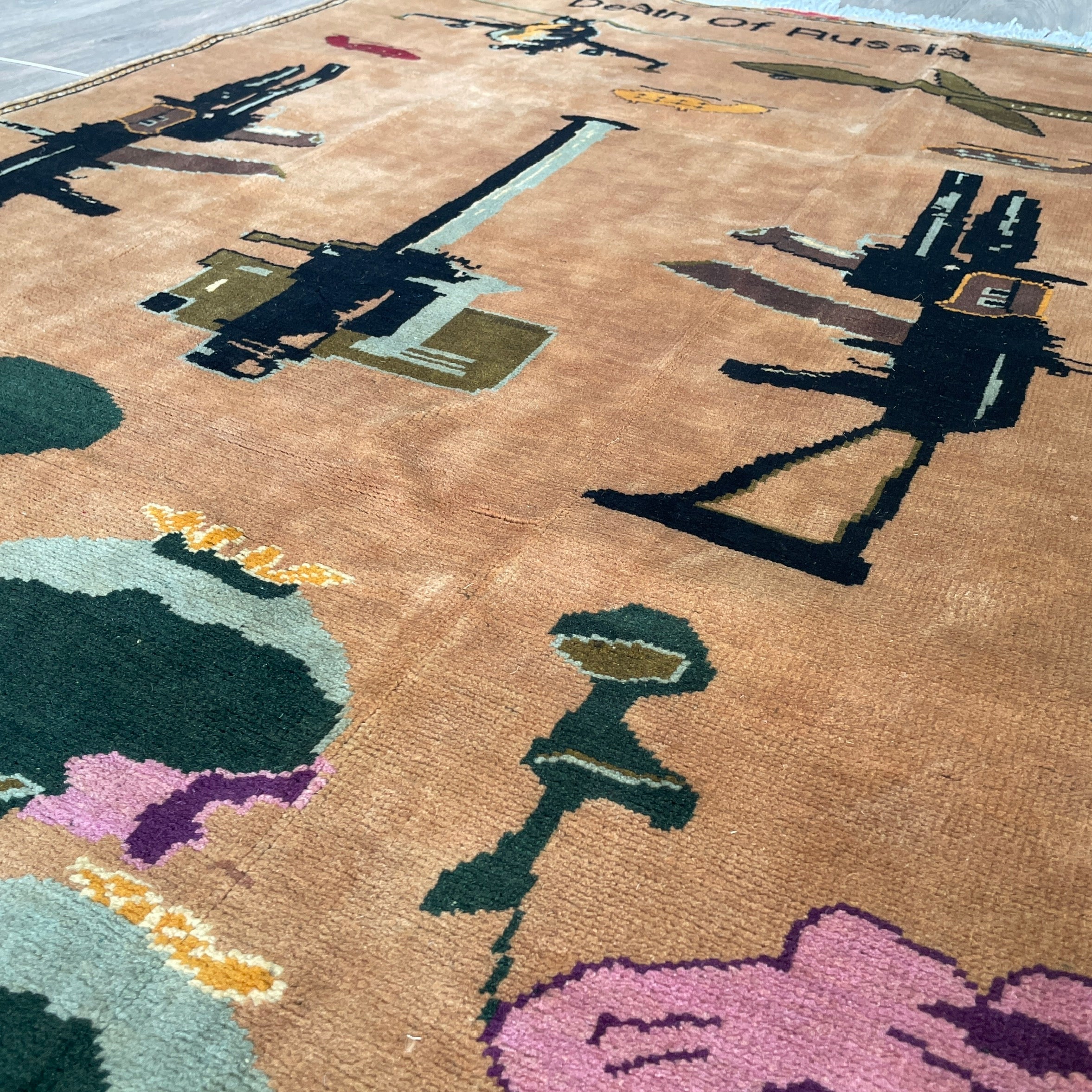 163 x 99 cm | Afghan War Rug