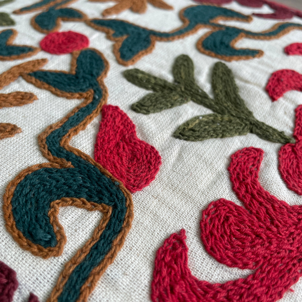 Afghan Suzani Cushion Cover