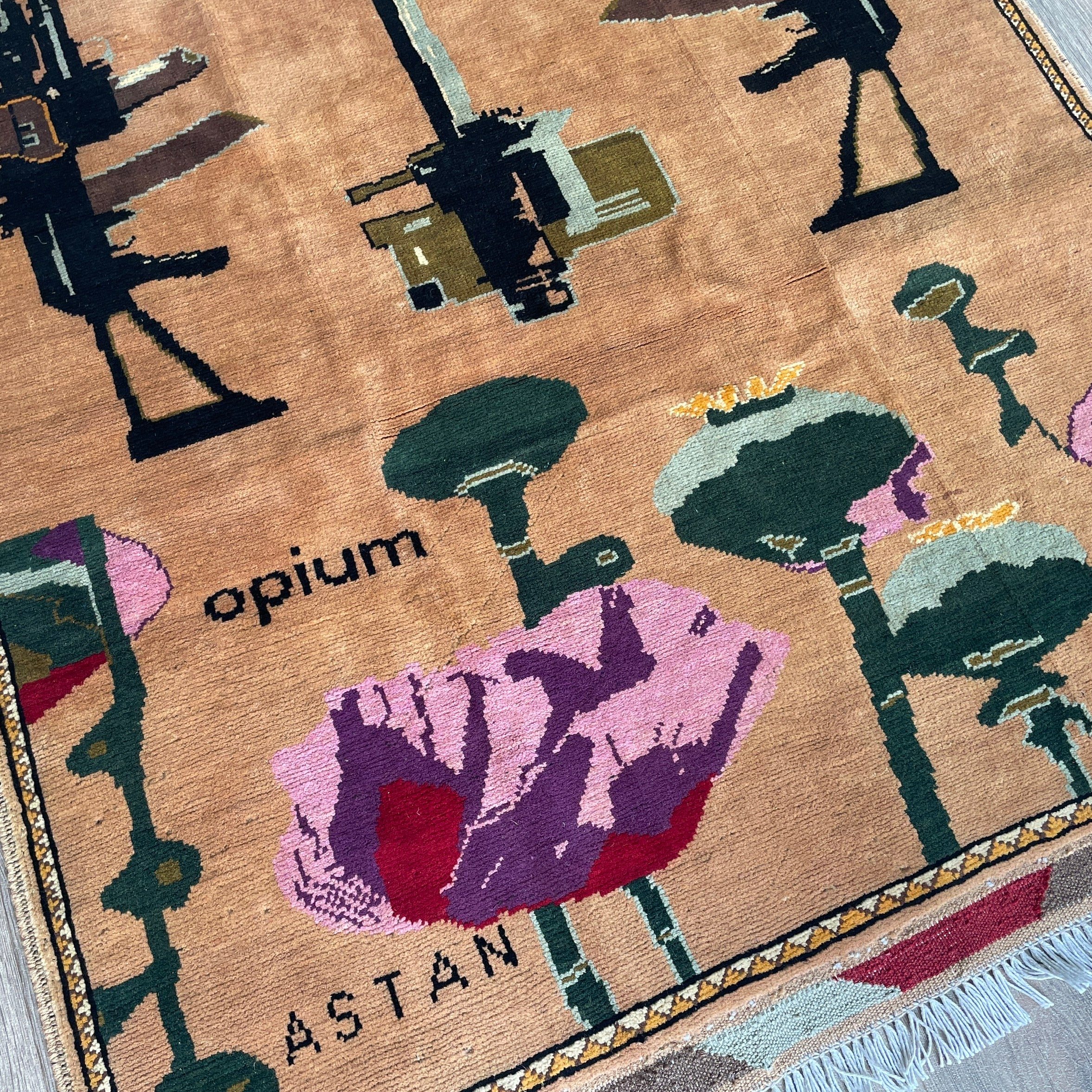 163 x 99 cm | Afghan War Rug