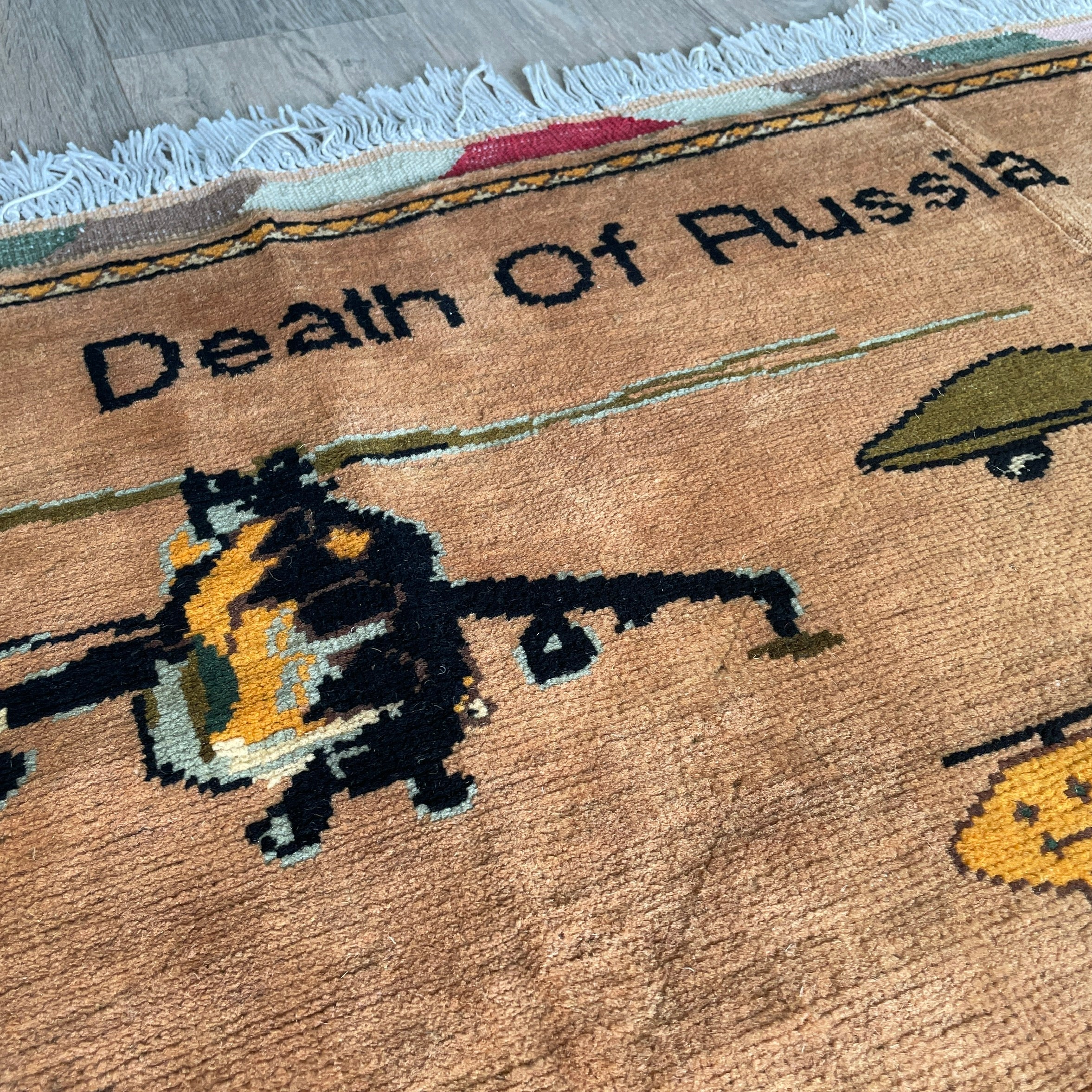 163 x 99 cm | Afghan War Rug