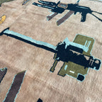163 x 99 cm | Afghan War Rug