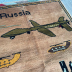 163 x 99 cm | Afghan War Rug