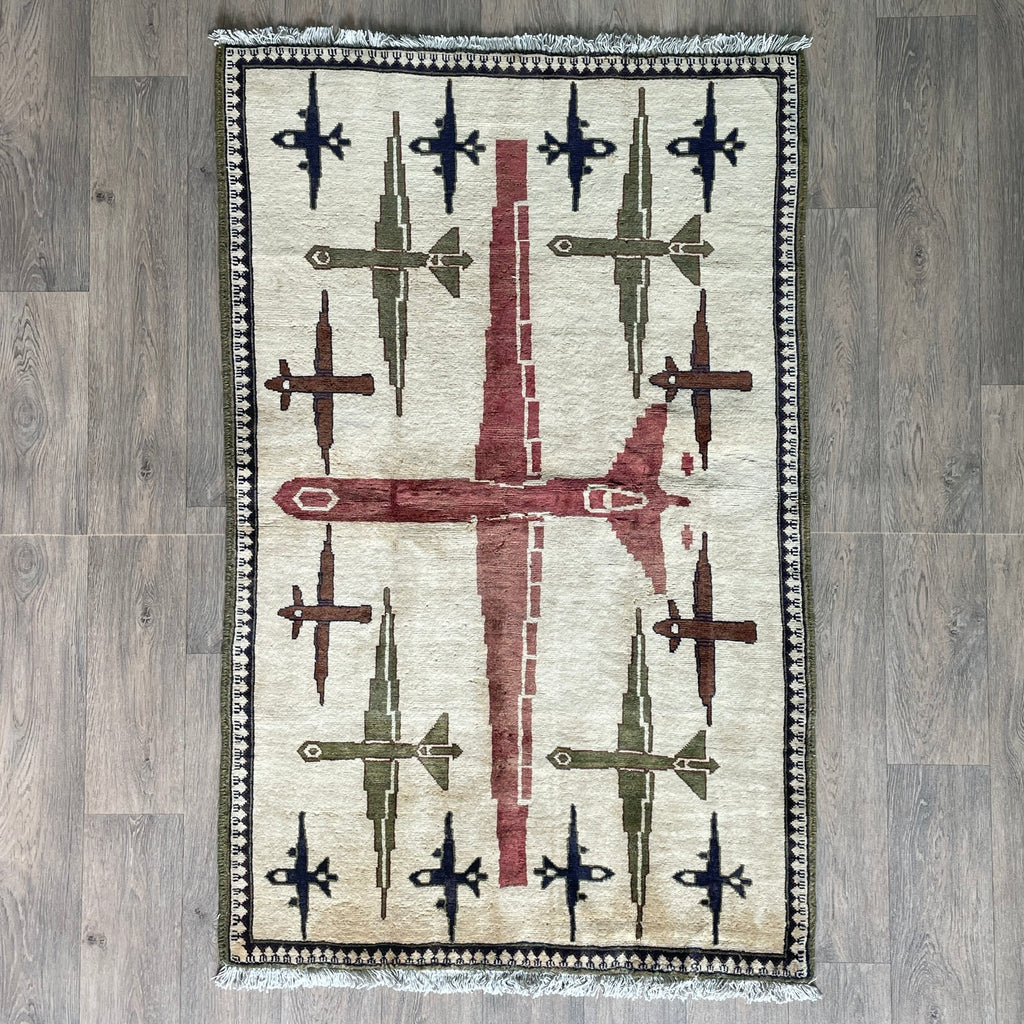 160 x 99 cm | Afghan War Rug