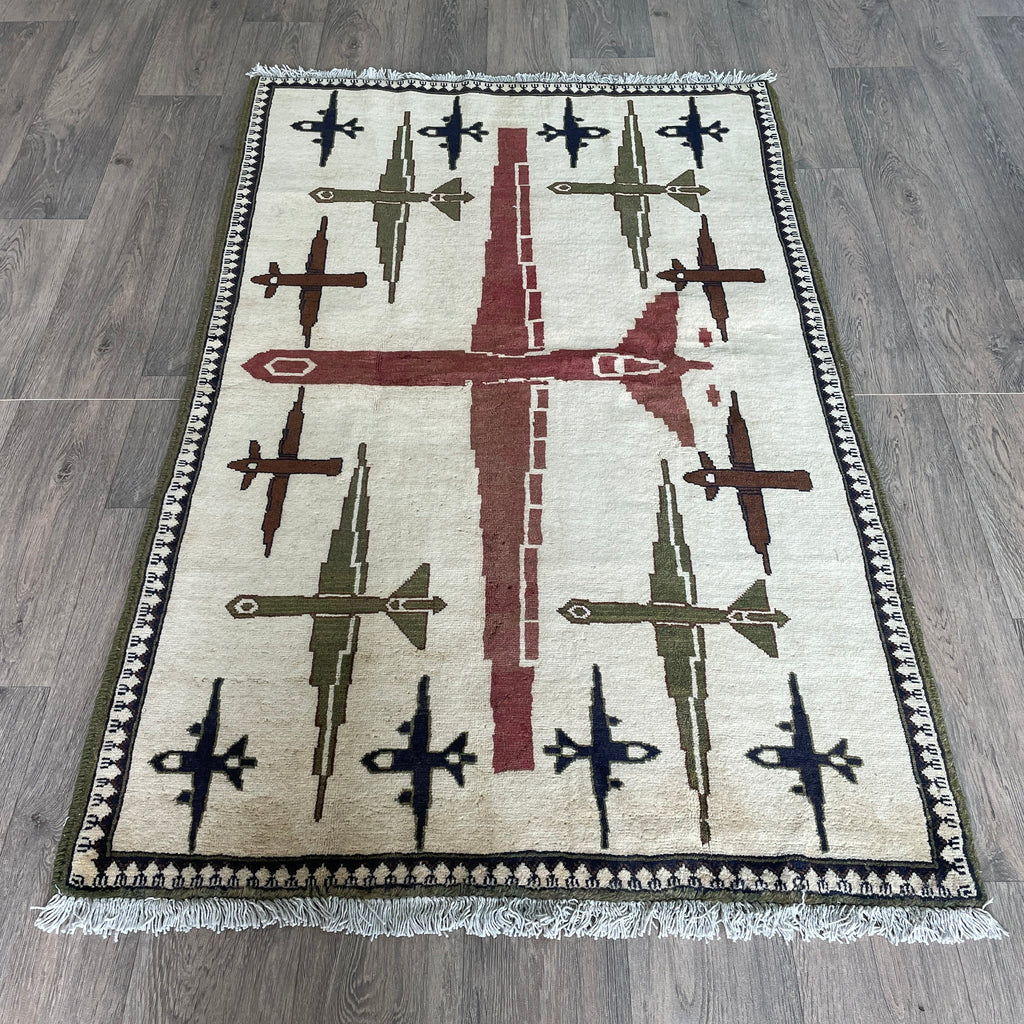 160 x 99 cm | Afghan War Rug