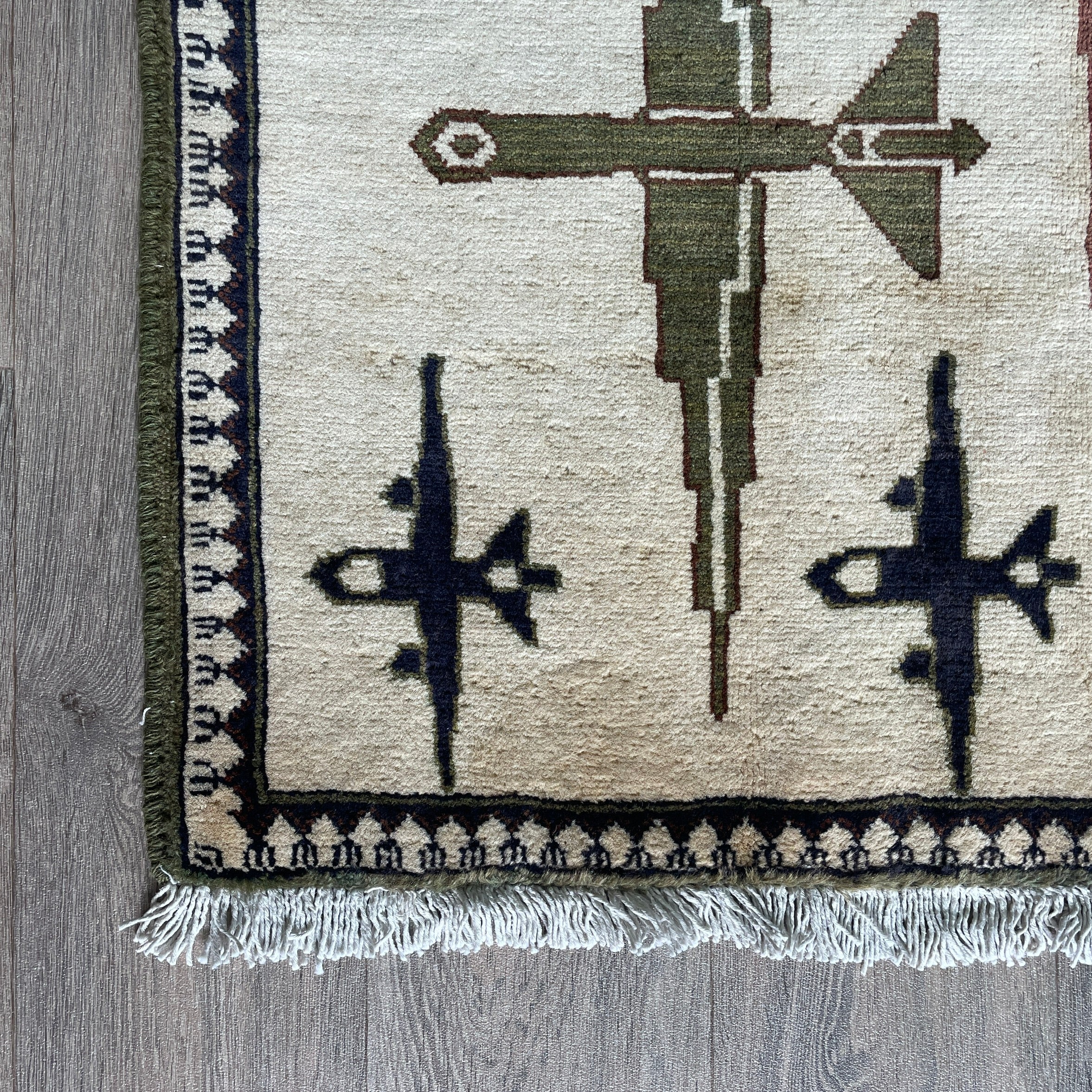160 x 99 cm | Afghan War Rug